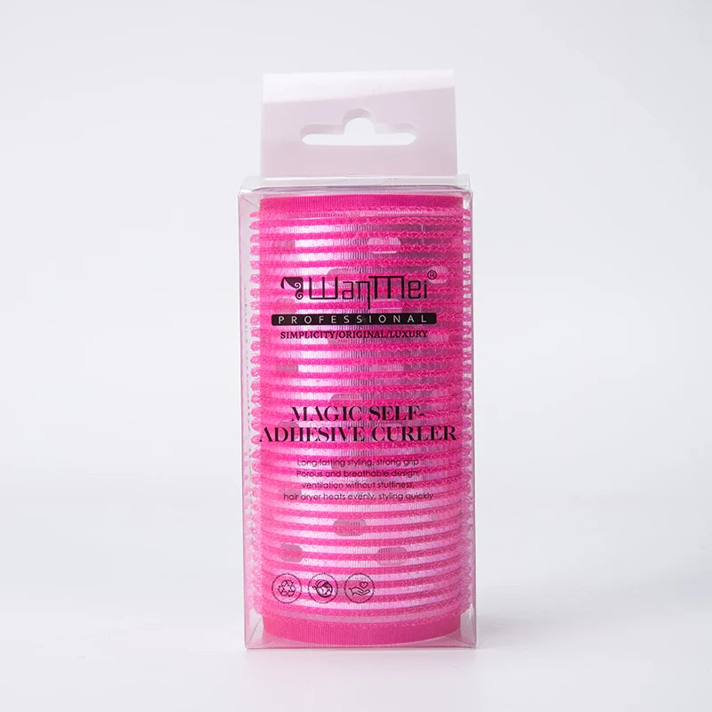 No-Heat Self-Adhesive Hair Curlers