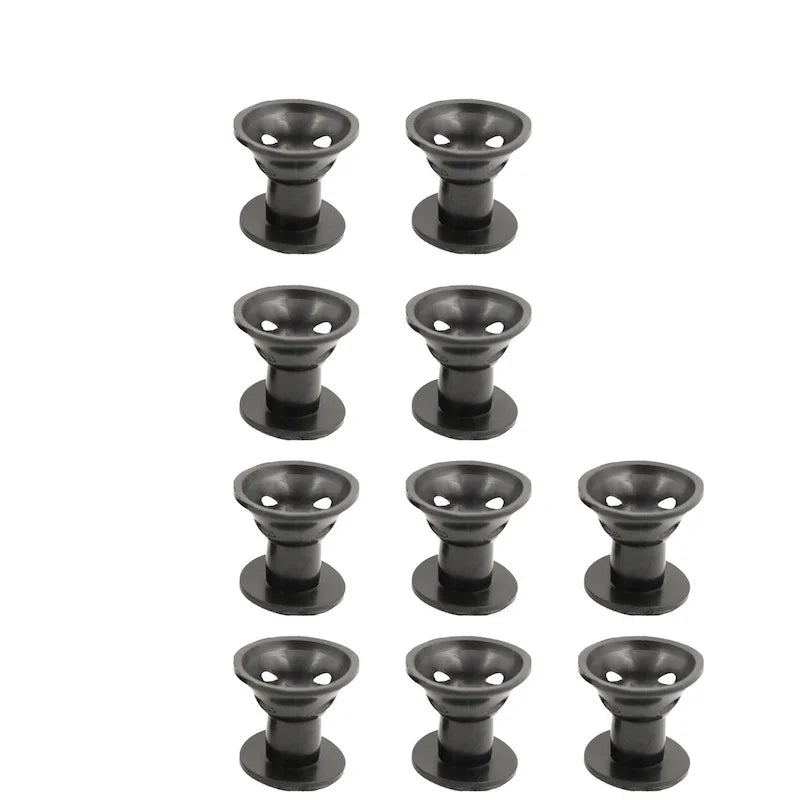 Heatless Hair Curlers Set: 10 Pieces Including Large and Small Soft Overnight Rollers for Women Lazy Curling Rods