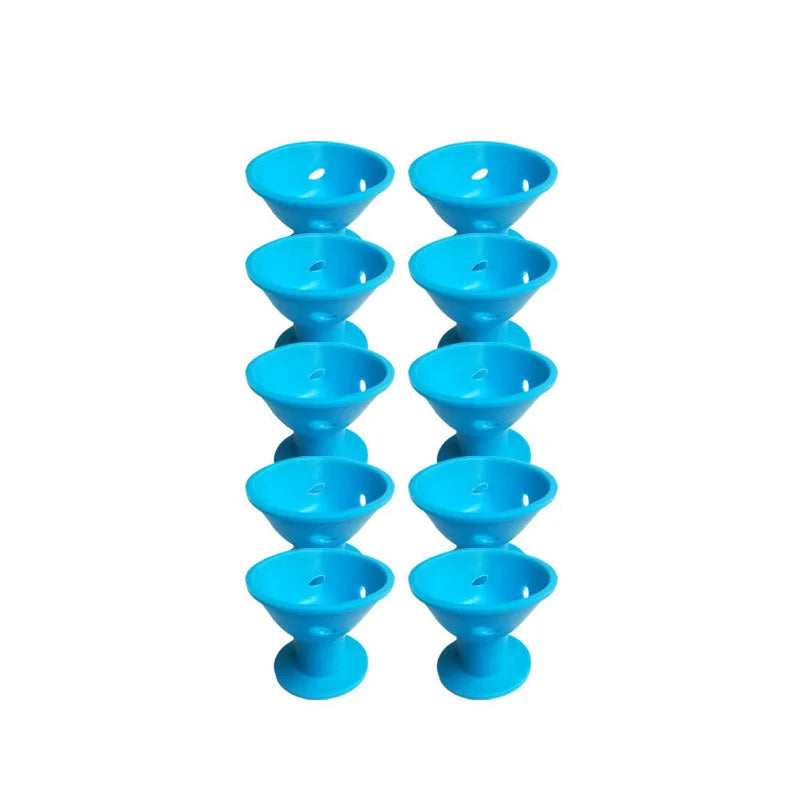Heatless Hair Curlers Set: 10 Pieces Including Large and Small Soft Overnight Rollers for Women Lazy Curling Rods